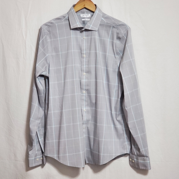Lauren Ralph Lauren Slim Fit Stretch Long Sleeve Button Down Shirt - Picture 2 of 6